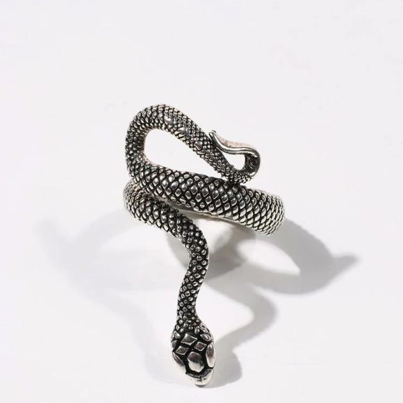 3/$30 Silver Snake Ring - Picture 3 of 4